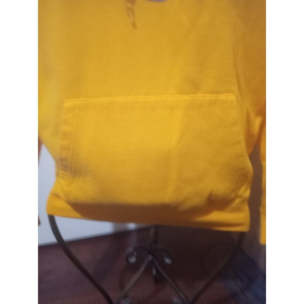 Men's LSU Tigers Stadium Athletics Pullover Hoodie Adult XL Yellow Embroidered - Picture 3 of 9